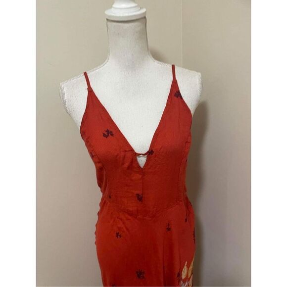 New Free People Get To You Maxi Dress Size S - Picture 7 of 12